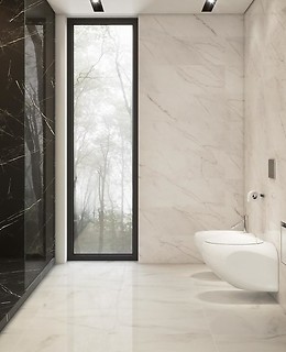 Marble-inspired bathroom from Opoczno